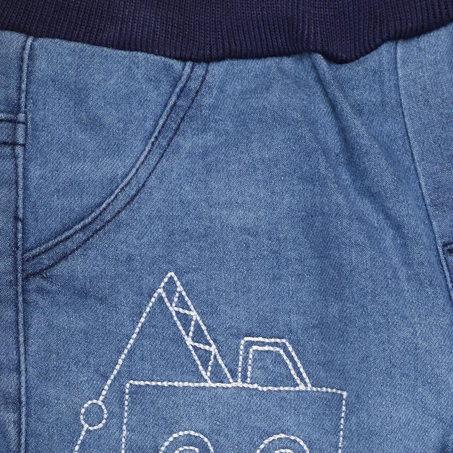 Infants' Jeans, Melange Blue, large image number null