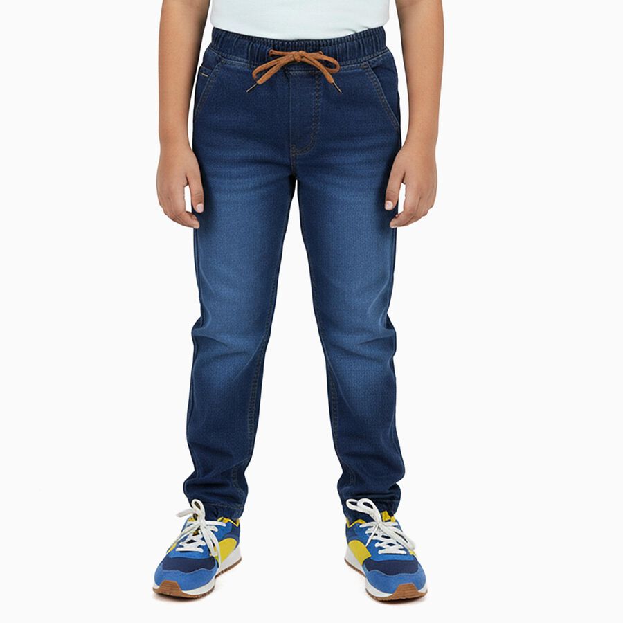 Boys' Jeans, Dark Blue, large image number null