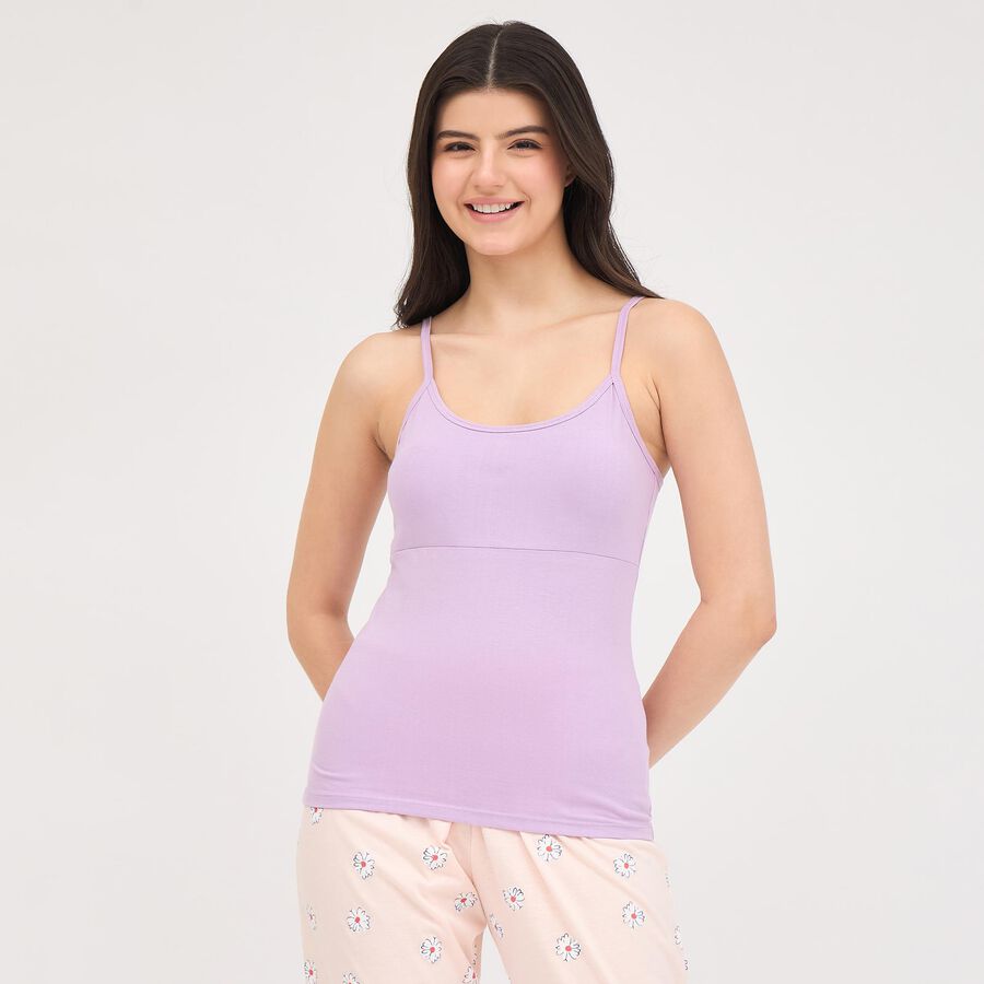 Ladies' Spaghetti Slips, लाइलेक, large image number null