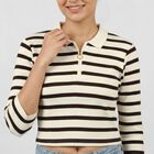 Women's Brown Top, Brown, small