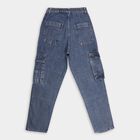 Boys' 100% Cotton Jeans, हल्का नीला, small image number null
