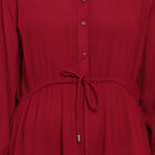 Solid Dress, Wine, small image number null