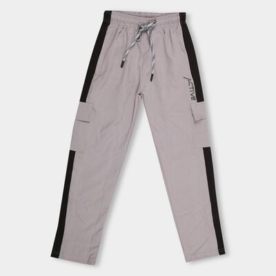 Boys' Light Grey Jogger Pyjama With Cargo Pockets