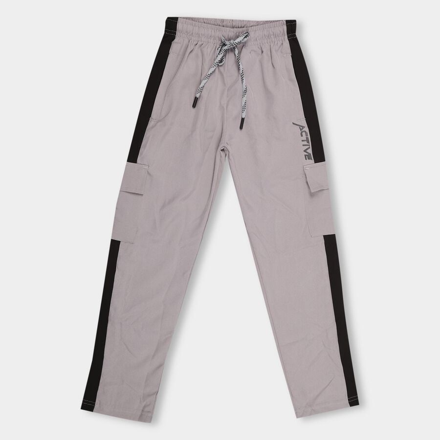 Boys' Light Grey Jogger Pyjama With Cargo Pockets, Light Grey, large image number null