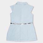 Girls' Frock , हल्का नीला, small image number null