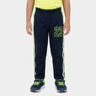 Boys' Navy Blue Sporty Cotton Blend Pyjama, Navy Blue, small