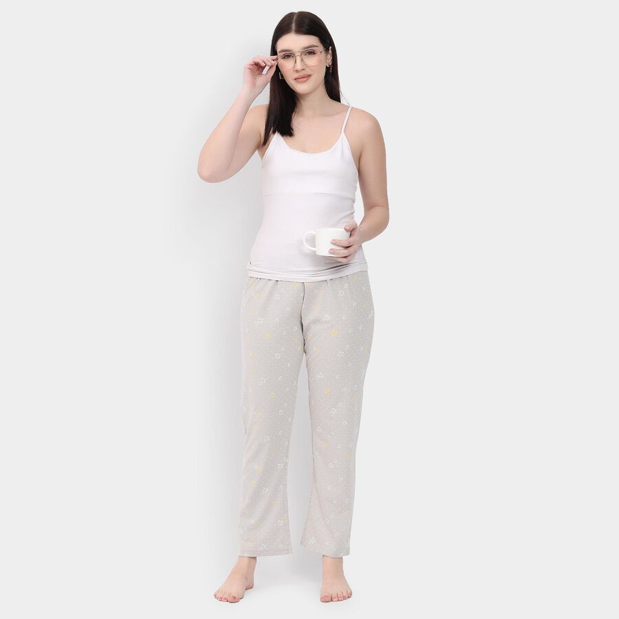 Ladies' Pyjama, Light Grey, large image number null