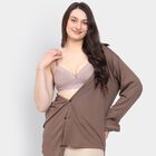 Ladies' Bra , भूरा, small image number null