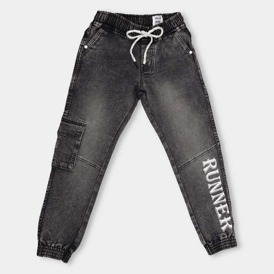 Boys' Jeans , Dark Grey, large image number null