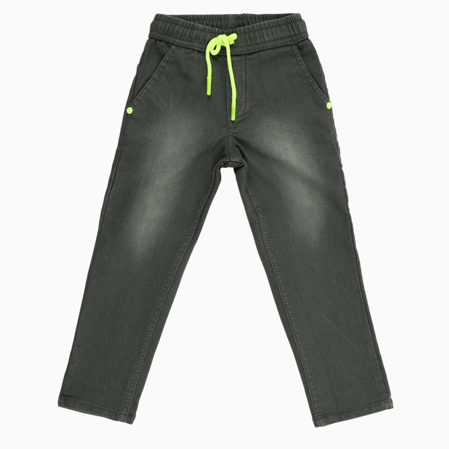 Boys' Jeans, ओलिव, large image number null