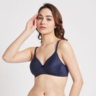 Printed Bra, Navy Blue, small image number null