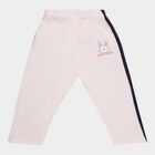 Infants Solid Elasticated Waist Pyjama, Pink, small image number null