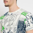 Men's 100% Cotton Round Neck Half Sleeves T-Shirt , एक्वा, small