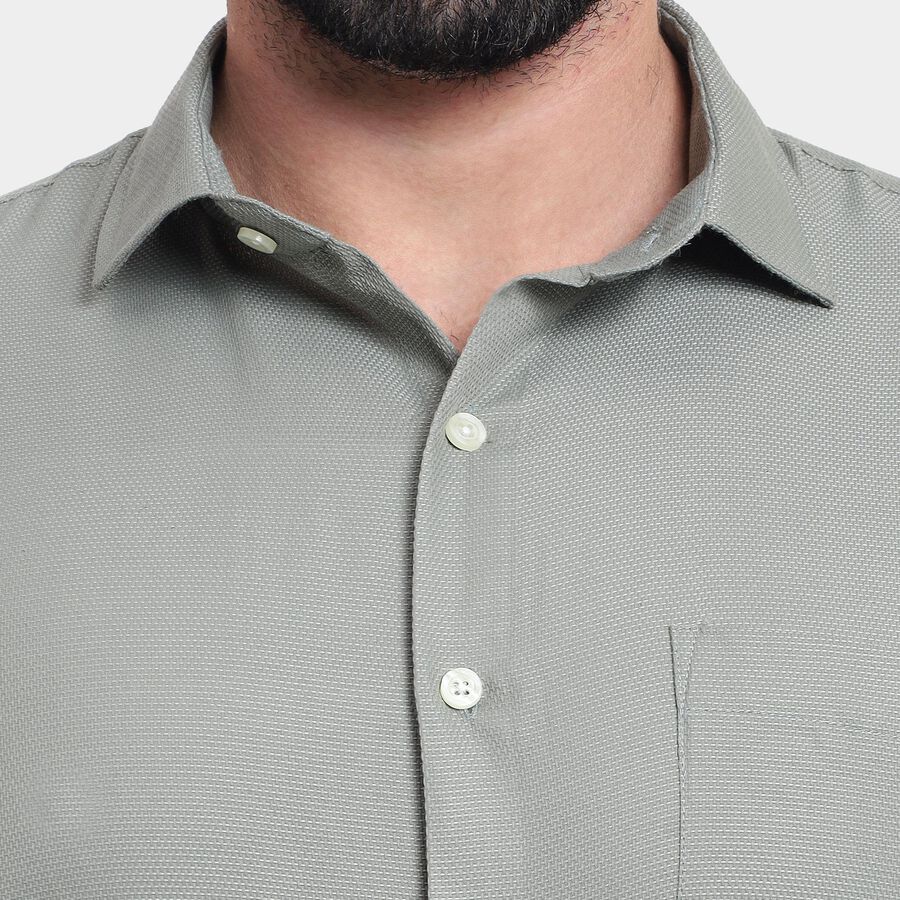 Men's Formal Shirt, हल्का हरा, large image number null