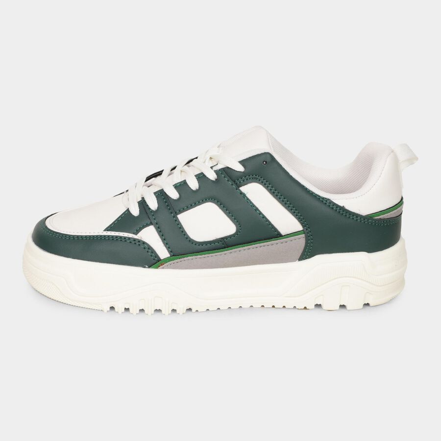 Men's Casual Shoes, हरा, large image number null