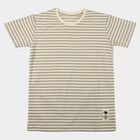 Boys' Half Sleeves T-Shirt, ऑफ व्हाइट, small