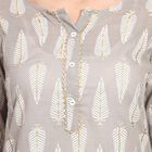 Ladies' Kurta, हल्का ग्रे, small image number null
