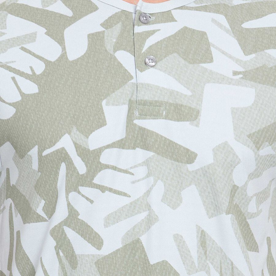 Henley T-Shirt, Light Grey, large image number null
