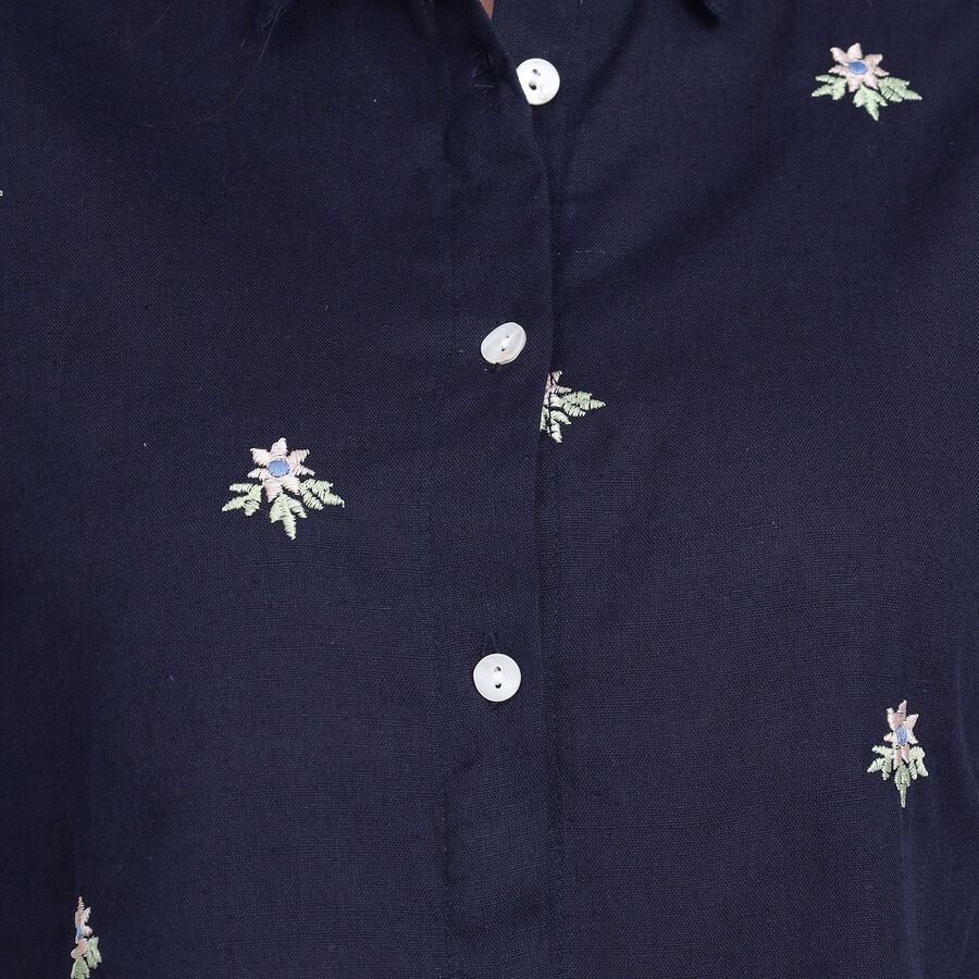 Ladies' Shirt, Navy Blue, large image number null