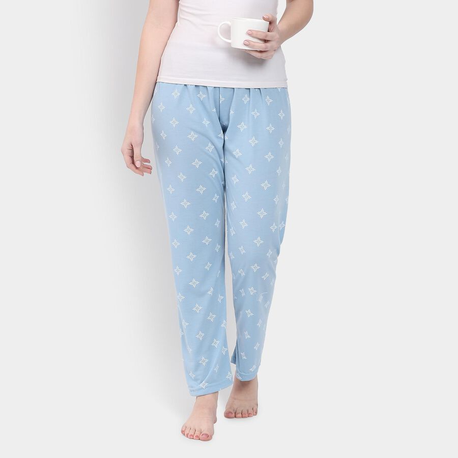 Ladies' Pyjama, हल्का नीला, large image number null