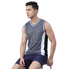 Men Blue Round Neck Casual T-Shirt, Mid Blue, small