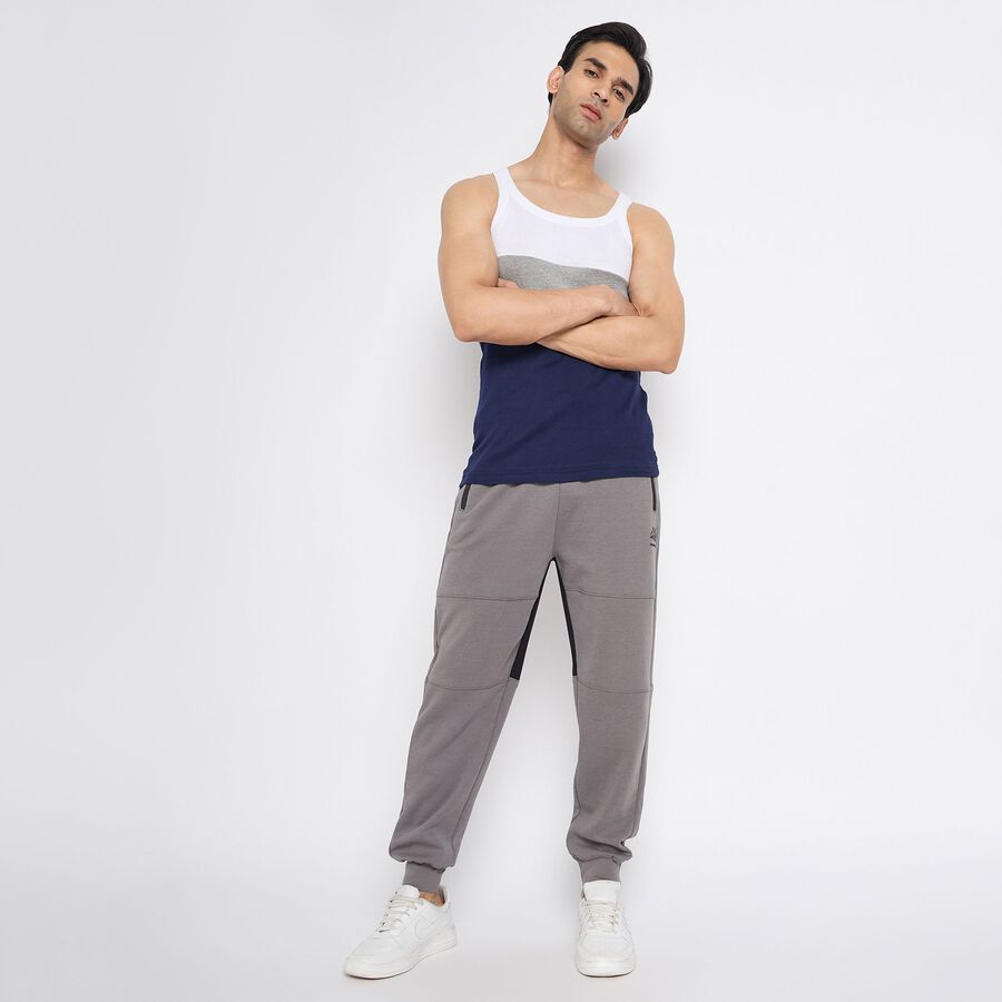 Men's Gym T-Shirt, Navy Blue, large