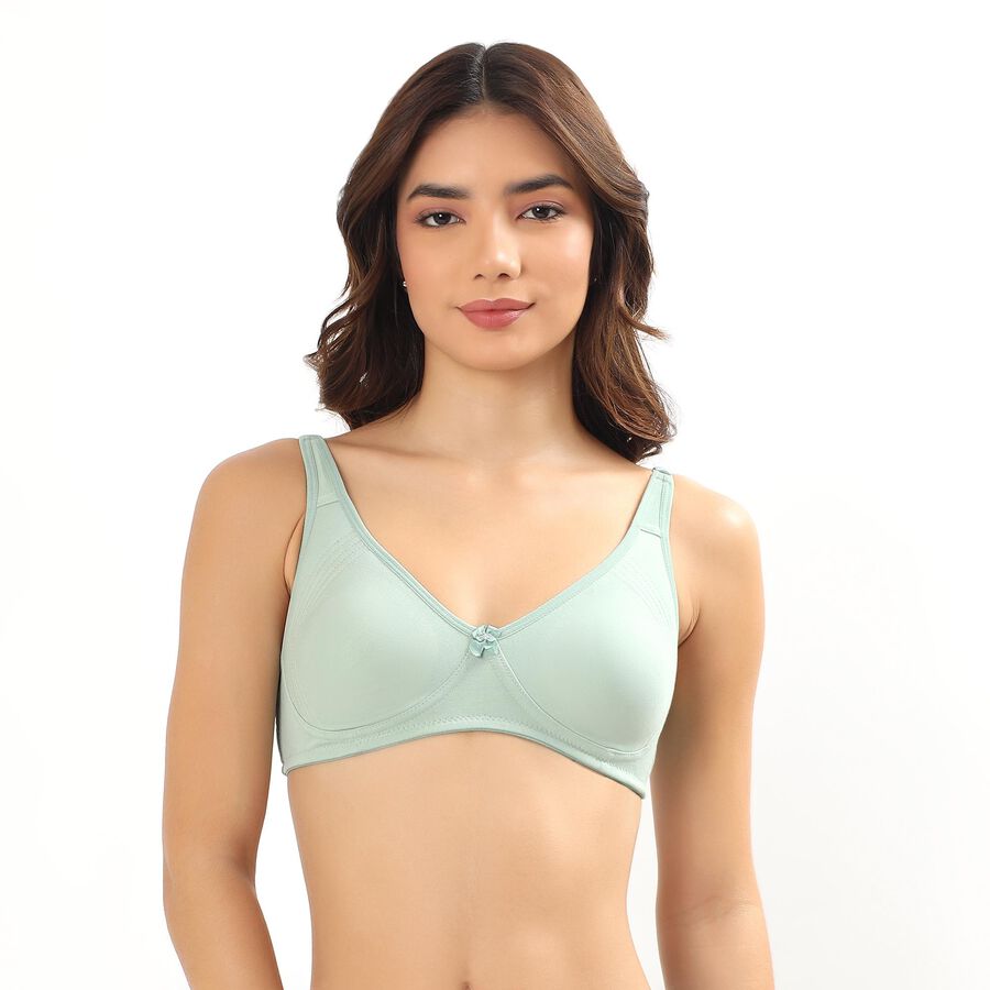 Ladies' Bra , Light Green, large image number null