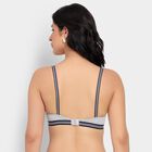 Ladies' Bra, Melange Light Grey, small image number null