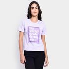 Ladies' Round Neck T-Shirt , Lilac, small image number null