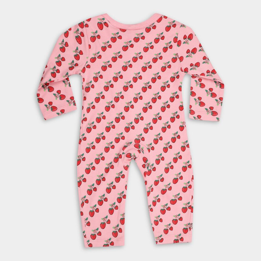 Infants' 100% Cotton Bodysuit , Pink, large image number null