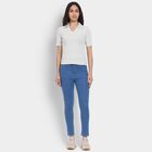 Ladies' Jeans, मध्यम नीला, small image number null