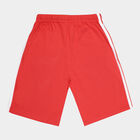 Boys Stripes Bermuda, Red, small image number null