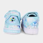 Boys' Light Blue Velcro Strap Sneakers, Blue, small