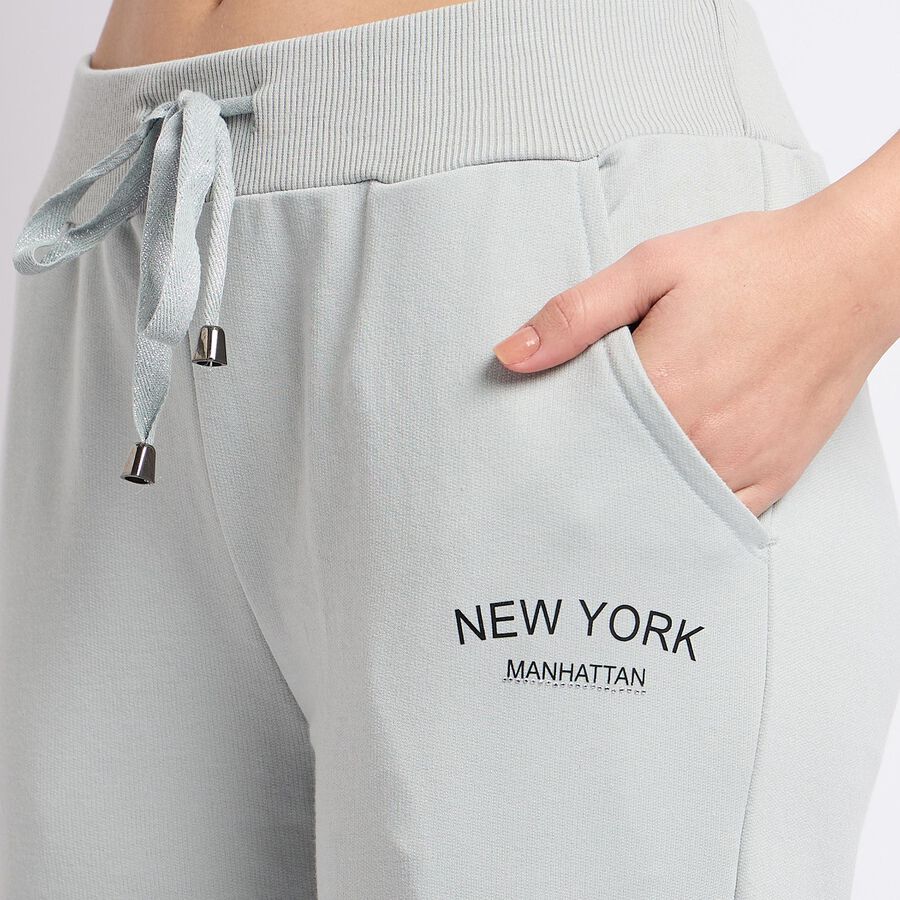 Ladies' Track Pants , Light Grey, large