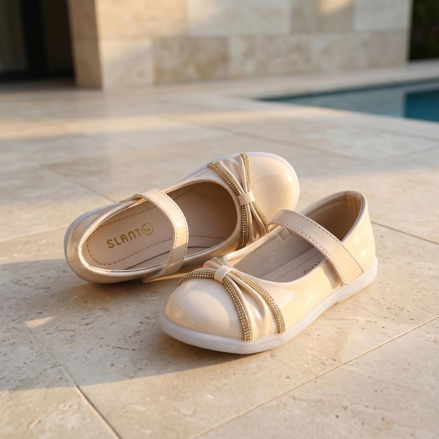 Girls' Sandal, Beige, large