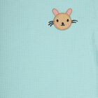 Infants' 100% Cotton Short Set , एक्वा, small image number null