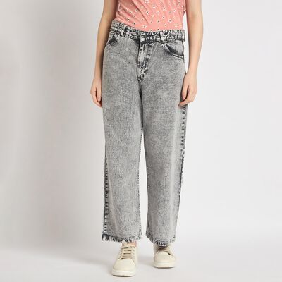 Ladies' 100% Cotton Jeans 