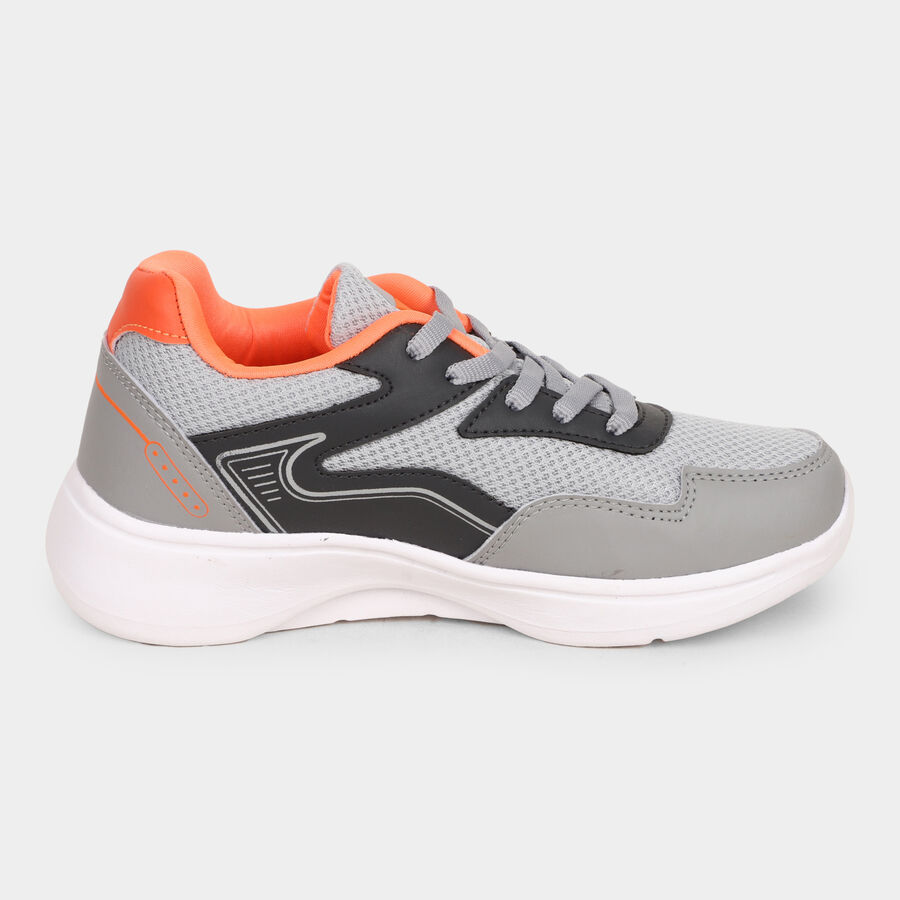 Kids' Sports Shoes, Grey, large image number null