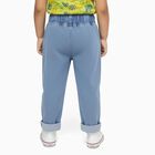 Infants Light Blue Relaxed Fit Decorative Jeans, मध्यम नीला, small image number null
