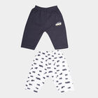 Infants Printed Elasticated Pyjama, Melange Light Grey, small image number null