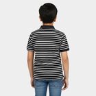 Boys Navy Blue Crew Neck Casual Boys T-Shirt, नेवी ब्लू, small