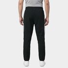 Men's Olive Slim Fit Side-Striped Track Pants, Olive, small