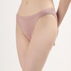 Ladies' 100% Cotton Panty , Brown, small image number null