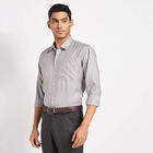 Solid Formal Shirt, Dark Grey, small image number null