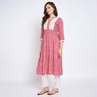 Ladies' Kurta Pyjama Set, Fuchsia, small image number null