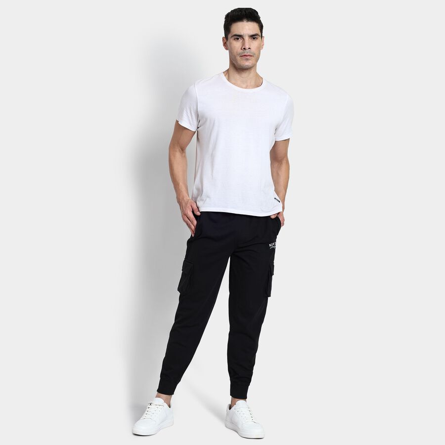 Men's Track Pants, काला, large image number null