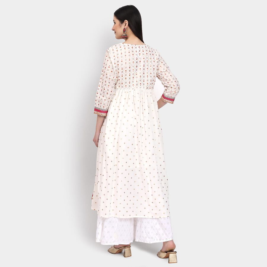 Ladies' 100% Cotton Kurta , Pink, large image number null