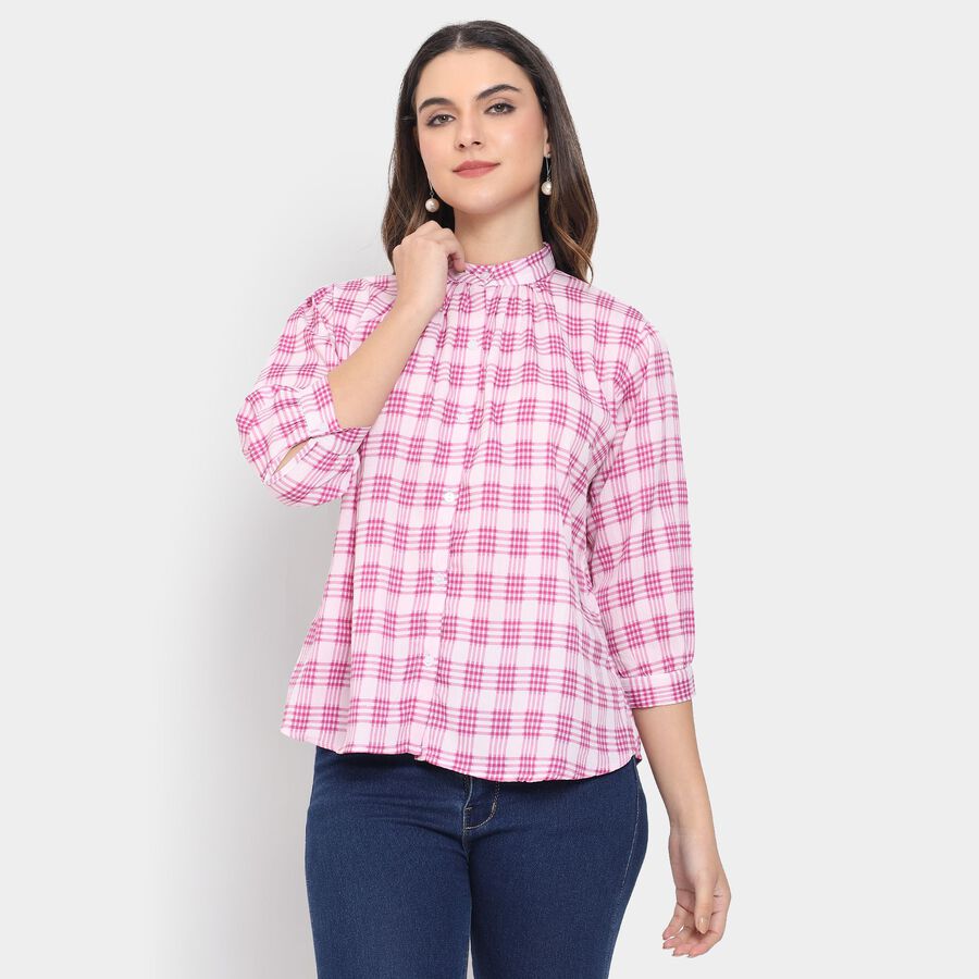 Ladies' Shirt , गुलाबी, large image number null