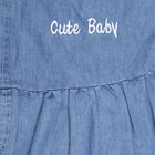 Infants Cut & Sew Frock, White, small image number null