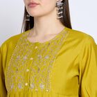 Ladies' Kurti , मस्टर्ड, small image number null